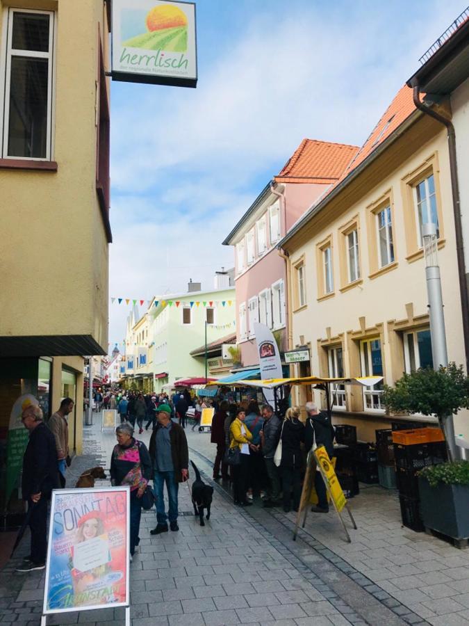 Boutique-Ferienwohnung Im Alten Weinhaus Moser Grünstadt Eksteriør bilde